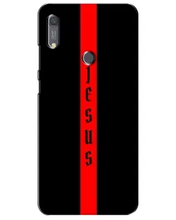 Чехол для Huawei Y6s с картинкой «Красная линия веры»
