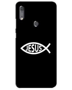Чехол для Huawei Y6s с картинкой «Классический Jesus»