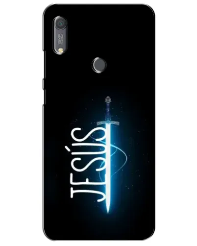 Чехол для Huawei Y6s с картинкой «Меч Духа Jesus»