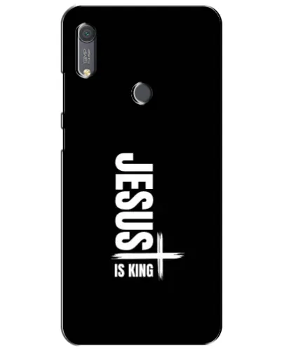 Чехол для Huawei Y6s с картинкой «Вертикаль веры Jesus»
