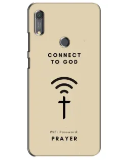 Чехол для Huawei Y6s с картинкой «Молитва Connect»