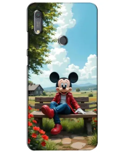 Чохол для Huawei Y6s з картинкою «Міккі на лавці» Чохол для Huawei Y6s з картинкою «Міккі на лавці»