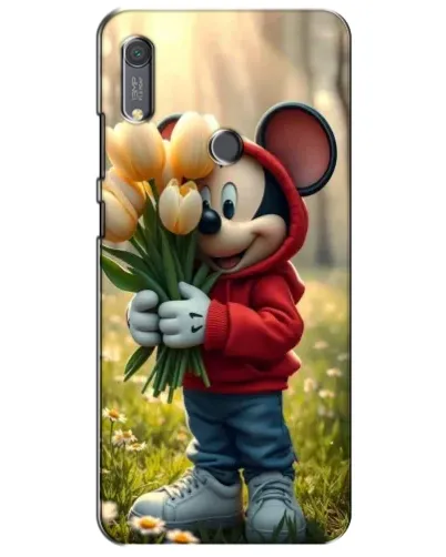 Чохол для Huawei Y6s з картинкою «Міккі з тюльпанами» Чохол для Huawei Y6s з картинкою «Міккі з тюльпанами»