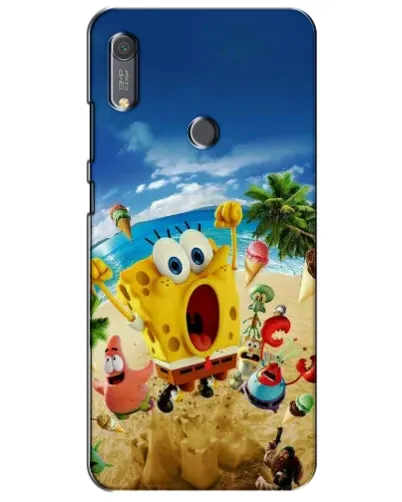 Чехол для Huawei Y6s с картинкой «Развлечения на пляже»