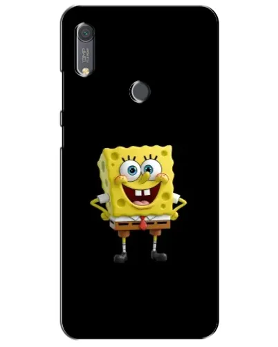 Чехол для Huawei Y6s с картинкой «Классический Губка Боб»