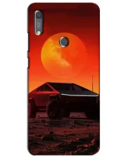 Чохол для Huawei Y6s з картинкою «Cybertruck на Марсі»