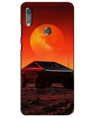 Чохол для Huawei Y6s з картинкою «Cybertruck на Марсі»