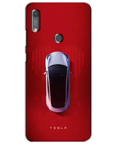 Чохол для Huawei Y6s з картинкою «Tesla Top View»