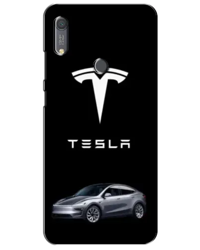 Чохол для Huawei Y6s з картинкою «Tesla Model Y»