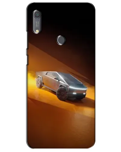 Чохол для Huawei Y6s з картинкою «Cybertruck у пустелі»