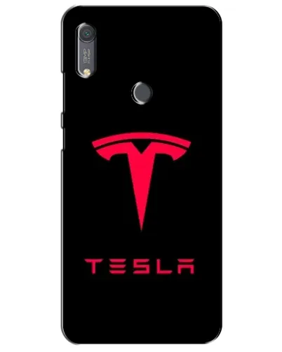 Чохол для Huawei Y6s з картинкою «Tesla Red Logo»