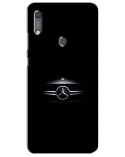 Чехол для Huawei Y6s с картинкой «Mercedes — абстрактные линии»