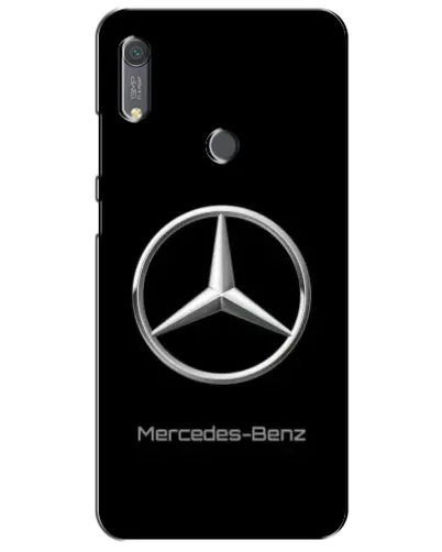 Чехол для Huawei Y6s с картинкой «Mercedes Silver Logo»