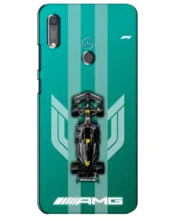 Чехол для Huawei Y6s с картинкой «Mercedes AMG Petronas»