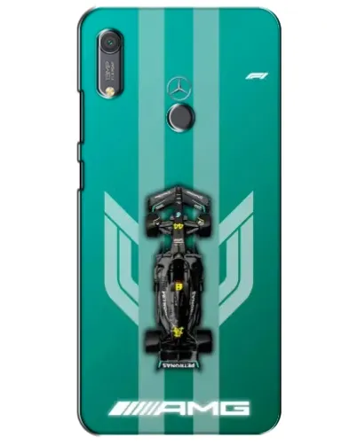 Чехол для Huawei Y6s с картинкой «Mercedes AMG Petronas»