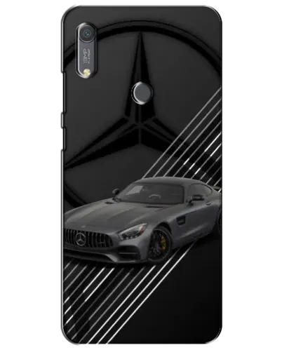 Чехол для Huawei Y6s с картинкой «Mercedes AMG — графика»