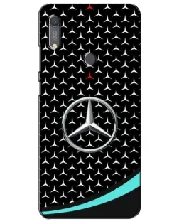 Чехол для Huawei Y6s с картинкой «Mercedes — бирюзовый акцент»