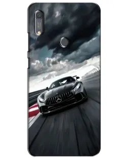 Чехол для Huawei Y6s с картинкой «Гоночный Mercedes AMG»