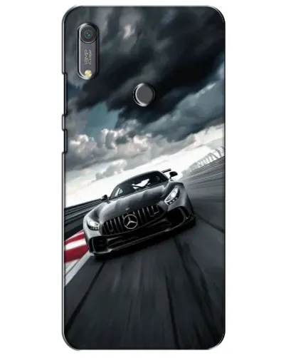 Чехол для Huawei Y6s с картинкой «Гоночный Mercedes AMG»