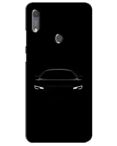 Чехол для Huawei Y6s с картинкой «Взгляд Audi в темноте»