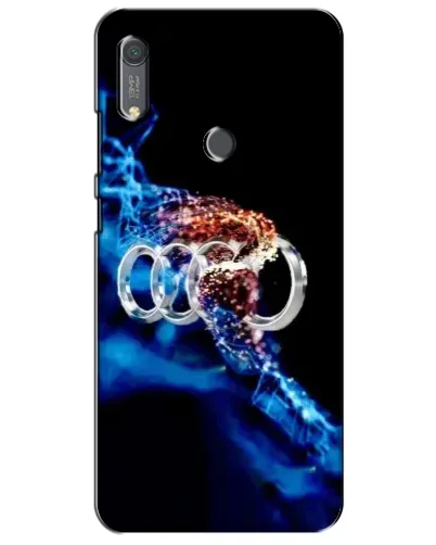 Чехол для Huawei Y6s с картинкой «Энергия лого Audi»