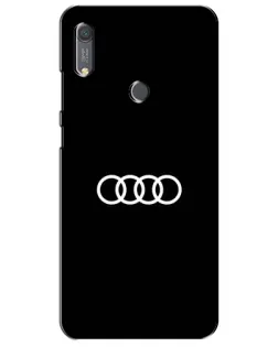 Чохол для Huawei Y6s з картинкою «Audi White Logo» Чохол для Huawei Y6s з картинкою «Audi White Logo»