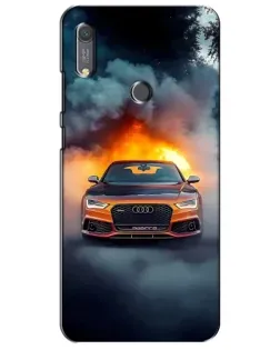 Чохол для Huawei Y6s з картинкою «Audi у вогняному диму» Чохол для Huawei Y6s з картинкою «Audi у вогняному диму»