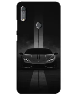 Чохол для Huawei Y6s з картинкою «Lamborghini симетрія доріг»