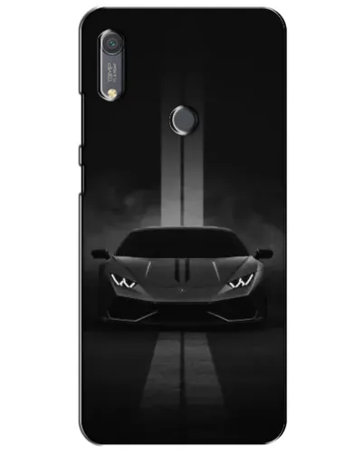 Чохол для Huawei Y6s з картинкою «Lamborghini симетрія доріг»