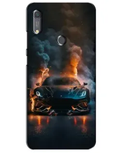 Чохол для Huawei Y6s з картинкою «Lamborghini димна естетика»