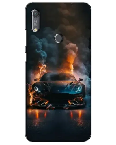 Чохол для Huawei Y6s з картинкою «Lamborghini димна естетика»