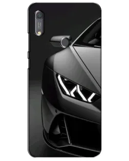 Чохол для Huawei Y6s з картинкою «Lamborghini фари деталізація»