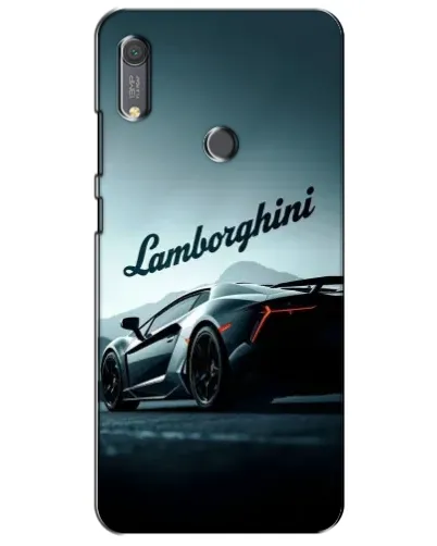 Чохол для Huawei Y6s з картинкою «Класичний Lamborghini надпис»