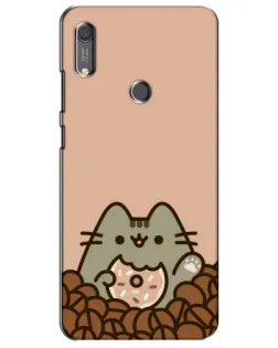 Чохол для Huawei Y6s з картинкою «Кавовий Пушин» Чохол для Huawei Y6s з картинкою «Кавовий Пушин»