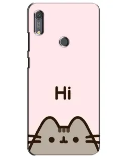 Чохол для Huawei Y6s з картинкою «Пушин каже Hi» Чохол для Huawei Y6s з картинкою «Пушин каже Hi»