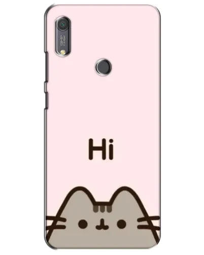 Чохол для Huawei Y6s з картинкою «Пушин каже Hi»