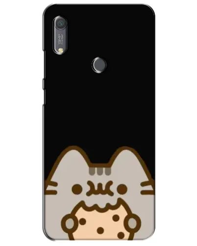 Чохол для Huawei Y6s з картинкою «Пушин на чорному»