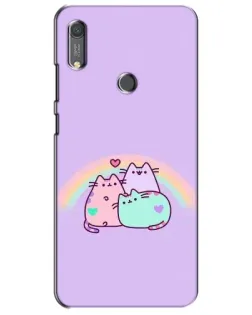Чохол для Huawei Y6s з картинкою «Веселкові Пушини» Чохол для Huawei Y6s з картинкою «Веселкові Пушини»