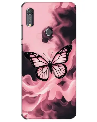 Чехол для Huawei Y6s с картинкой «Бабочка в дыму» Чехол для Huawei Y6s с картинкой «Бабочка в дыму»