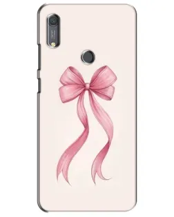 Чехол для Huawei Y6s с картинкой «Розовый бант»