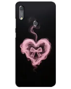 Чехол для Huawei Y6s с картинкой «Дымчатое сердце»