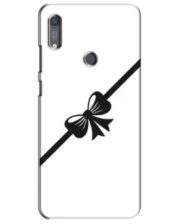 Чехол для Huawei Y6s с картинкой «Диагональный бант»
