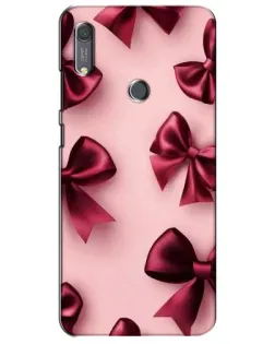 Чехол для Huawei Y6s с картинкой «Бордовый атлас»