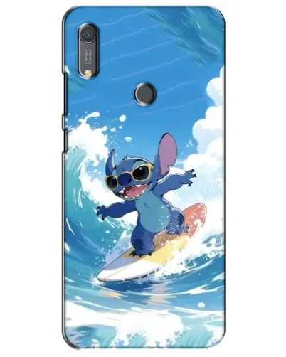 Чохол для Huawei Y6s з картинкою «Стіч на хвилі»