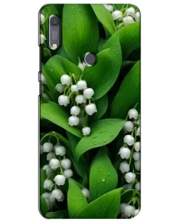 Чехол для Huawei Y6s с картинкой «Ландыши в зелени»