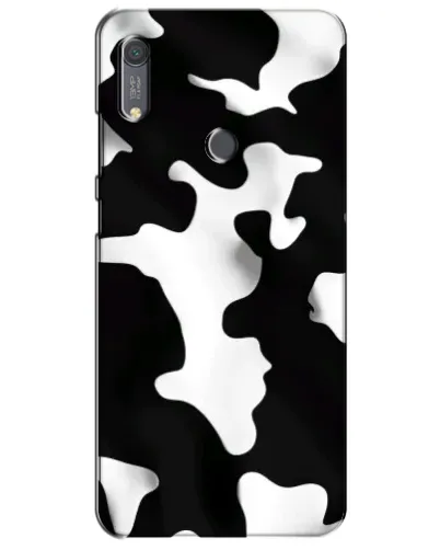Чохол для Huawei Y6s з картинкою «Чорно-біла пляма»