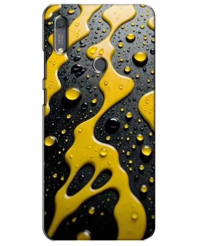 Чохол для Huawei Y6s з картинкою «Рідке жовте золото»