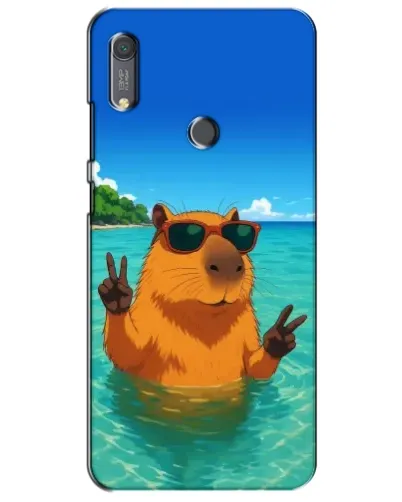 Чохол для Huawei Y6s з картинкою «Морська капібара» Чохол для Huawei Y6s з картинкою «Морська капібара»