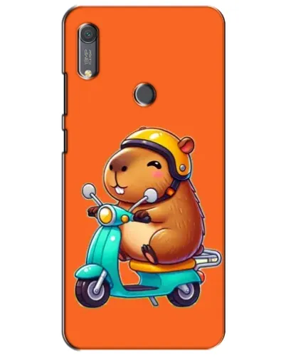 Чохол для Huawei Y6s з картинкою «Капібара на скутері» Чохол для Huawei Y6s з картинкою «Капібара на скутері»
