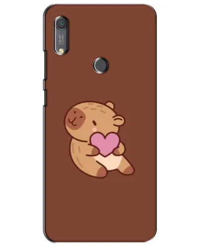 Чохол для Huawei Y6s з картинкою «Капібара з серцем» Чохол для Huawei Y6s з картинкою «Капібара з серцем»